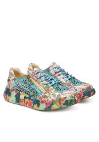 Laura Vita Sneakersy Nikito 57 Kolorowy. Materiał: skóra. Wzór: kolorowy