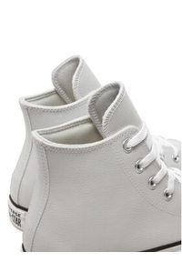 Converse Trampki Chuck Taylor All Star Faux Leather A08640C Szary. Kolor: szary. Materiał: materiał #6