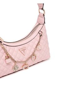Guess Torebka Everlee HWEG86 79180 Różowy. Kolor: różowy. Materiał: skórzane