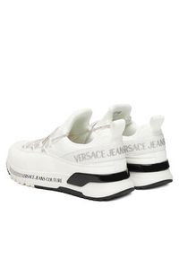 Versace Jeans Couture Sneakersy 79VA3SAB Biały. Kolor: biały. Materiał: materiał