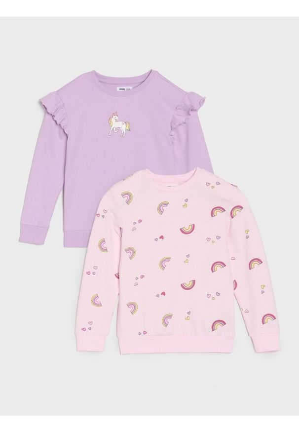 Sinsay - Bluzy 2 pack - wielobarwny