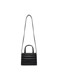 Calvin Klein Torebka Line Quilt Mini Tote K60K612116 Czarny. Kolor: czarny. Materiał: skórzane #5