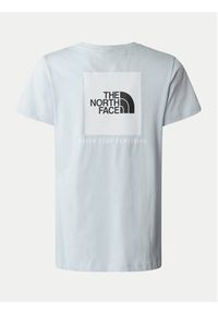 The North Face T-Shirt Redbox NF0A87NM Błękitny Regular Fit. Kolor: niebieski. Materiał: bawełna #4