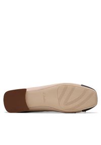Clarks Baleriny Ubree15 Poppy 26181329 Beżowy. Kolor: beżowy. Materiał: skóra