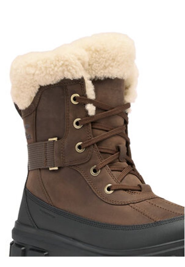 sorel - Sorel Śniegowce Torino™ V Parc Wp 2106721256 Brązowy. Kolor: brązowy. Materiał: skóra, nubuk
