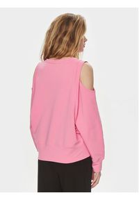 Liu Jo Sport Bluza TA4170 FS090 Różowy Regular Fit. Kolor: różowy. Materiał: bawełna. Styl: sportowy