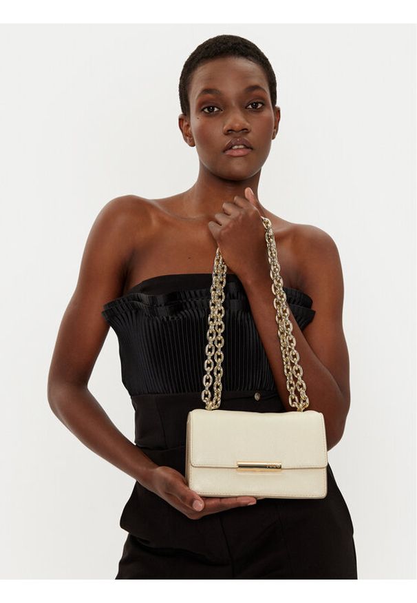 Tous - TOUS Torebka Audree 2002203001 Écru. Kolor: kremowy. Materiał: skórzane