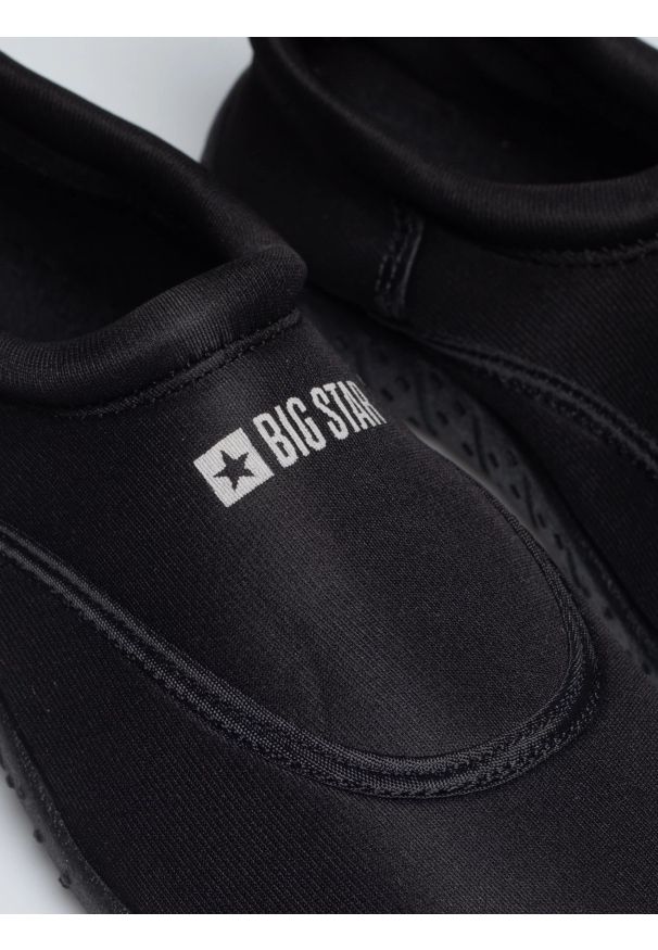 Big-Star - Buty męskie do wody czarne NN174752 906. Nosek buta: okrągły. Kolor: czarny. Materiał: materiał, guma