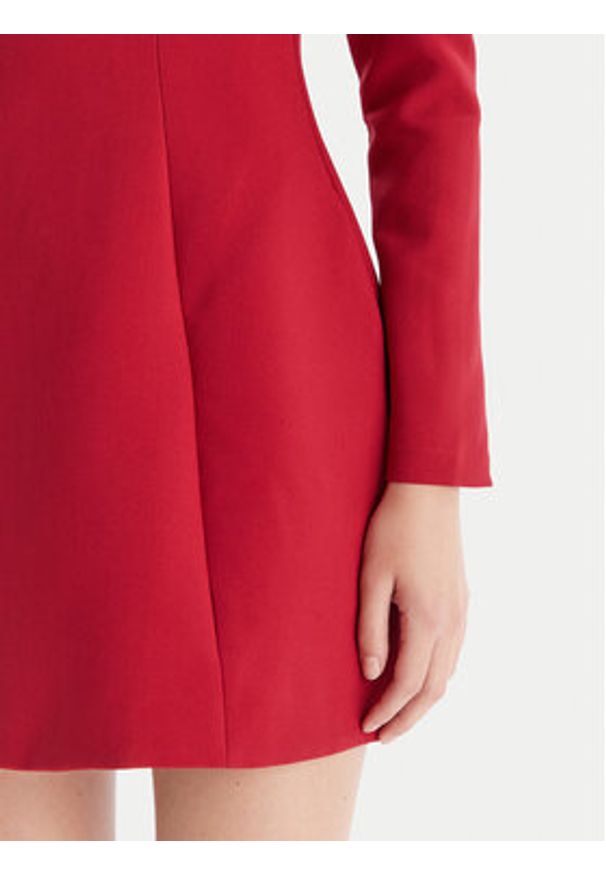 BARDOT - Bardot Sukienka koktajlowa Delphi 59527DB Czerwony Regular Fit. Kolor: czerwony. Materiał: syntetyk. Styl: wizytowy