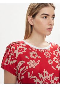 Liu Jo Bluzka MA4116 J7821 Czerwony Regular Fit. Kolor: czerwony. Materiał: syntetyk #4