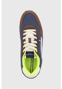U.S. Polo Assn. Buty kolor brązowy. Nosek buta: okrągły. Zapięcie: sznurówki. Kolor: brązowy. Materiał: guma
