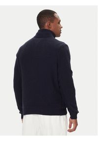TOMMY HILFIGER - Tommy Hilfiger Golf MW0MW40914 Granatowy Regular Fit. Typ kołnierza: golf. Kolor: niebieski. Materiał: wełna #3