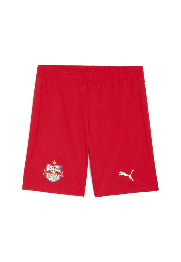 Puma - Męskie szorty FC Red Bull Salzburg 25/26 PUMA Red White. Kolor: czerwony, biały, wielokolorowy. Materiał: tkanina. Sport: piłka nożna