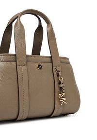 MICHAEL Michael Kors Torebka Romee XS 32T5G1ZC1L Beżowy. Kolor: beżowy. Materiał: skórzane