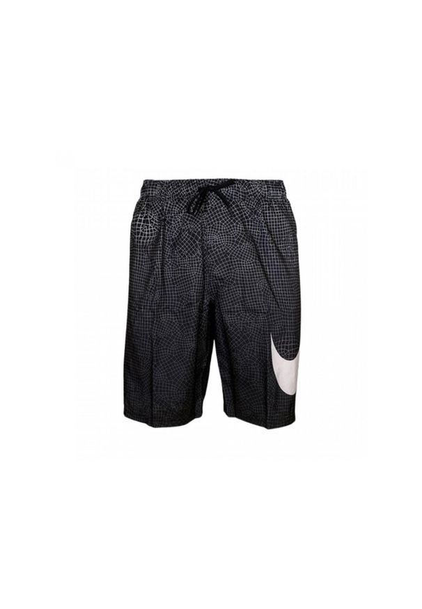 Nike Swim - Szorty kąpielowe męskie Nike Grid Swoosh Breaker 9" Volley. Kolor: czarny