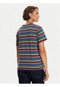 Wrangler T-Shirt Stripe 112356456 Kolorowy Regular Fit. Materiał: bawełna. Wzór: kolorowy #4