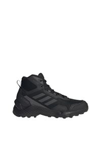 Adidas - Eastrail 2.0 Mid RAIN.RDY Hiking Shoes. Kolor: wielokolorowy, czarny, szary. Materiał: materiał #1