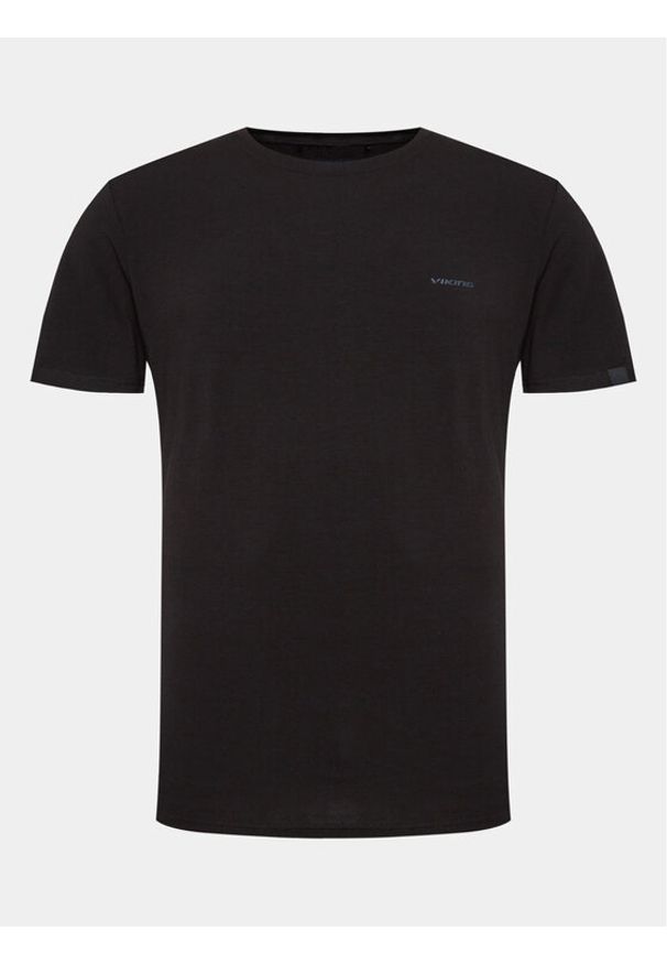 Viking T-Shirt Bamboo Harvi Man 500/25/2244 Czarny Regular Fit. Kolor: czarny
