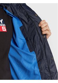 Tommy Jeans Kurtka puchowa Tonal Badge DM0DM15121 Granatowy Regular Fit. Kolor: niebieski. Materiał: puch, syntetyk