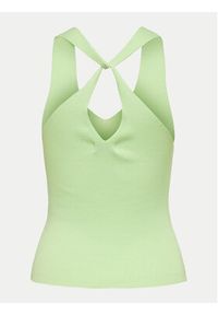 JDY Top Sabrina 15258897 Zielony Slim Fit. Kolor: zielony. Materiał: wiskoza #7