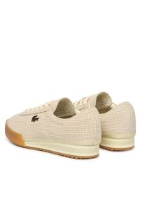 Lacoste Sneakersy Aura 51SFA0075 Écru. Kolor: kremowy. Materiał: skóra #3