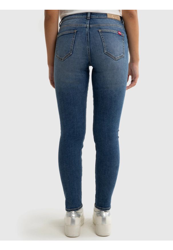 Big-Star - Jeansy dziewczęce skinny niebieskie Layla 533. Kolor: niebieski. Materiał: jeans. Styl: elegancki