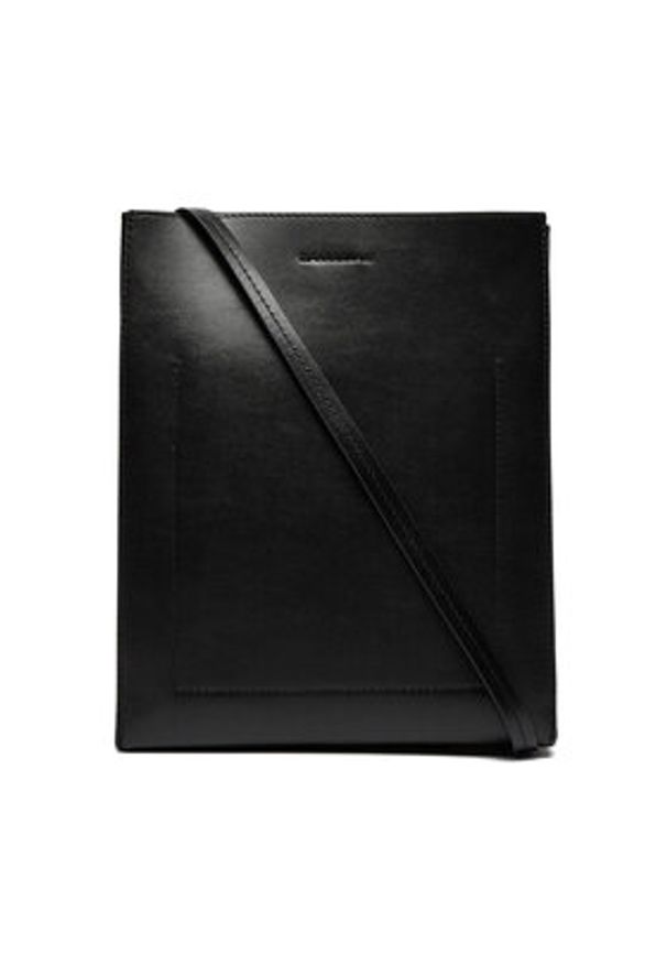 Calvin Klein Torebka K60K612649 Czarny. Kolor: czarny. Materiał: skórzane