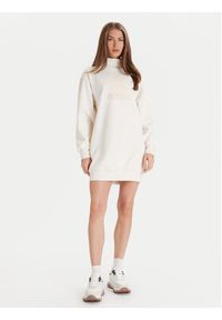 Guess Sukienka codzienna V5YK07 KCX22 Écru Regular Fit. Okazja: na co dzień. Materiał: syntetyk. Typ sukienki: proste. Styl: casual #4
