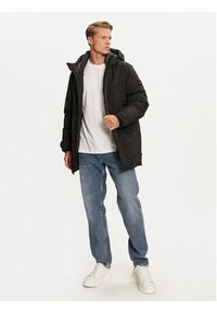 TOMMY HILFIGER - Tommy Hilfiger Kurtka puchowa Rockie MW0MW36595 Czarny Regular Fit. Kolor: czarny. Materiał: syntetyk #4
