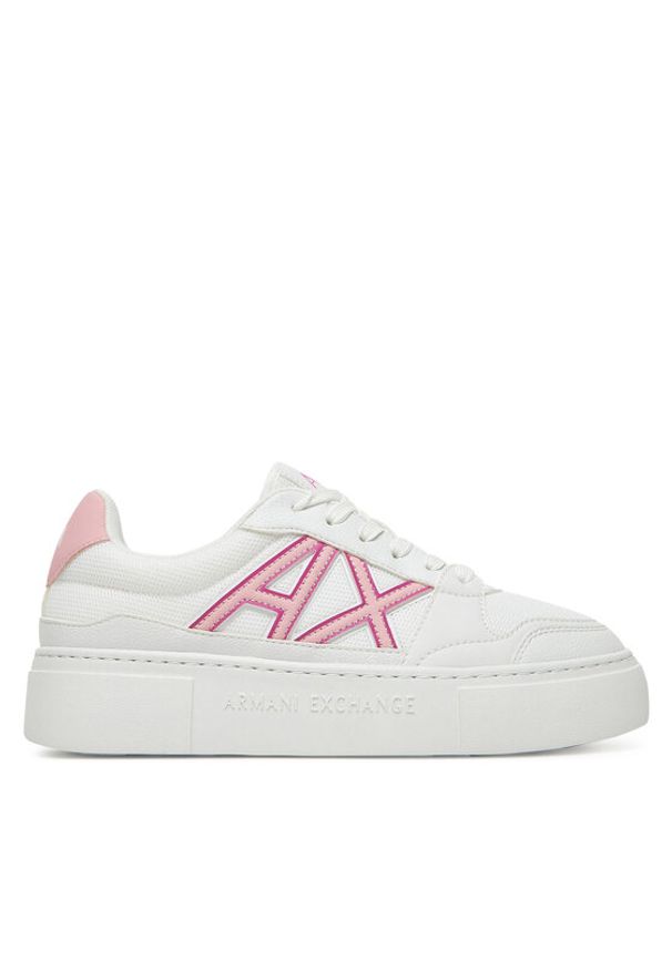 Armani Exchange Sneakersy XDX178 XV929 S935 Biały. Kolor: biały. Materiał: materiał