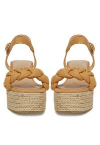 DeeZee Espadryle XFV20019-09 Beżowy. Kolor: beżowy. Materiał: materiał