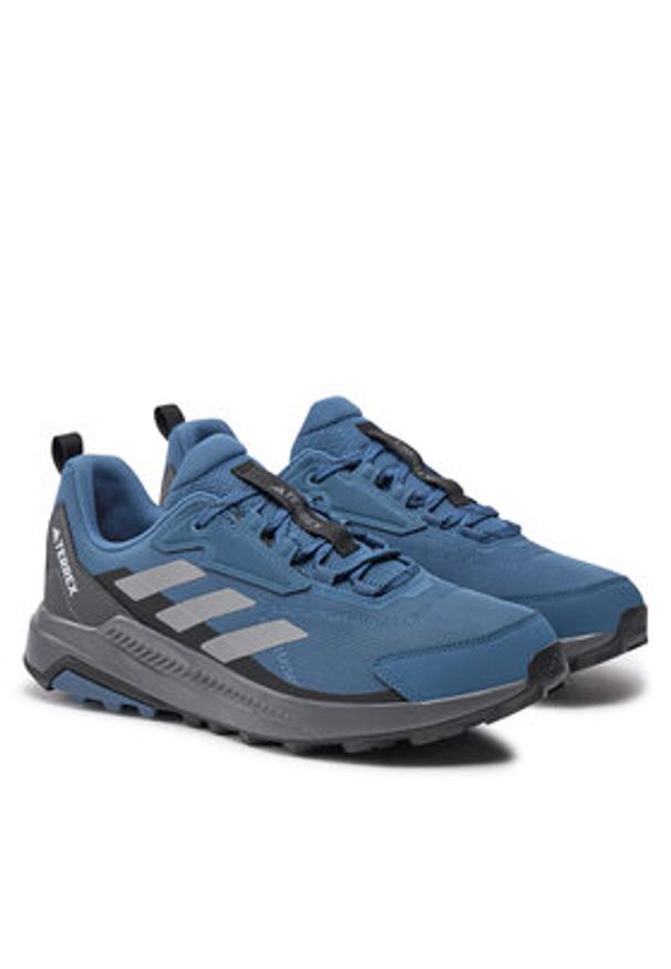 Adidas - adidas Trekkingi Terrex Anylander ID5486 Niebieski. Kolor: niebieski. Materiał: materiał, mesh. Model: Adidas Terrex. Sport: turystyka piesza