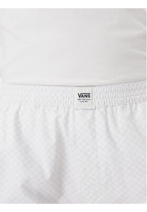 Vans Szorty sportowe Alicia VN000MBC Biały Regular Fit. Kolor: biały. Materiał: bawełna
