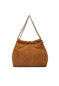 Tory Burch Torebka Fleming Suede 166064 Brązowy. Kolor: brązowy. Materiał: skórzane, zamszowe #2