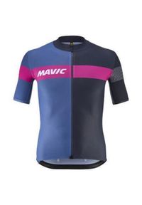 GILL - Dżersej z krótkim rękawem Mavic Ksyrium Pro. Kolor: fioletowy, wielokolorowy, różowy, pomarańczowy, niebieski. Materiał: jersey. Długość rękawa: krótki rękaw. Długość: krótkie. Sport: kolarstwo #1