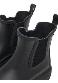 TOMMY HILFIGER - Tommy Hilfiger Kalosze Flag Ankle Warm Lining FW0FW08974 Czarny. Kolor: czarny. Materiał: syntetyk, kauczuk #6