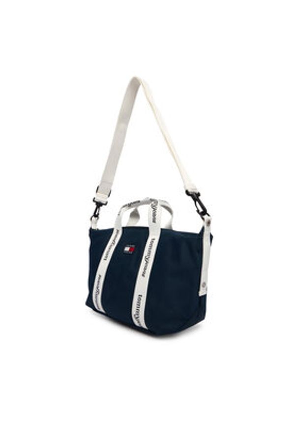 Tommy Jeans Torebka Ess Daily Mini Tote AW0AW18460 Granatowy. Kolor: niebieski