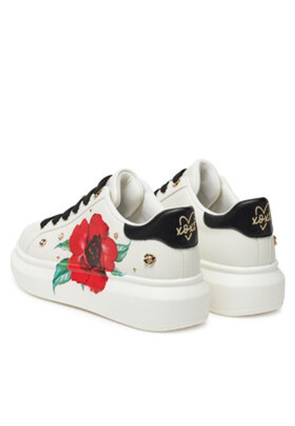 Aldo Sneakersy Love Kiss 13918603 Biały. Kolor: biały. Materiał: skóra