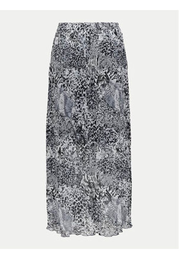 only - ONLY Spódnica plisowana Ria 15329220 Szary Regular Fit. Kolor: szary. Materiał: syntetyk