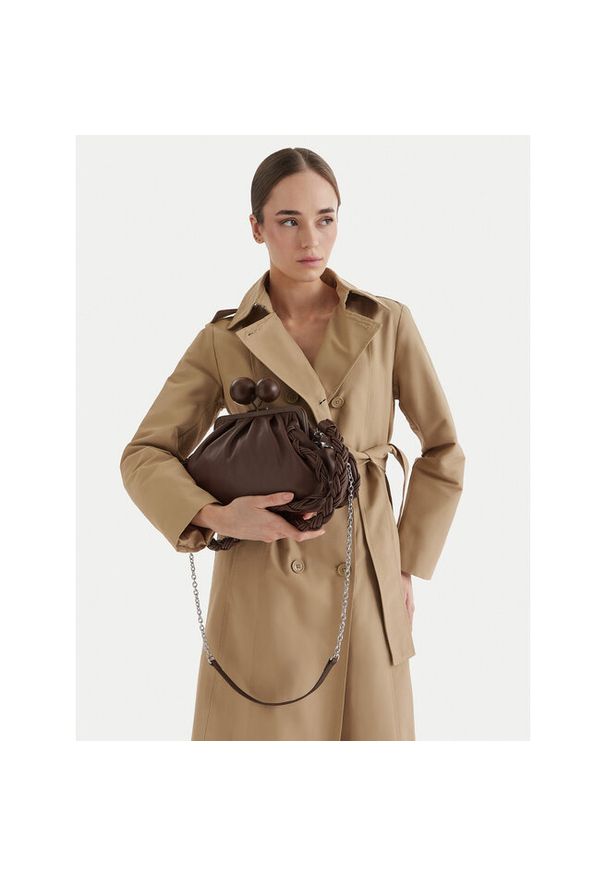 Torebka Weekend Max Mara. Kolor: brązowy