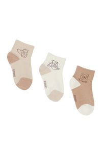 Winnie The Pooh Skarpety długie CEO-ACCCS-AW26-231WTP(3-PACK) Beżowy. Kolor: beżowy. Materiał: bawełna #2