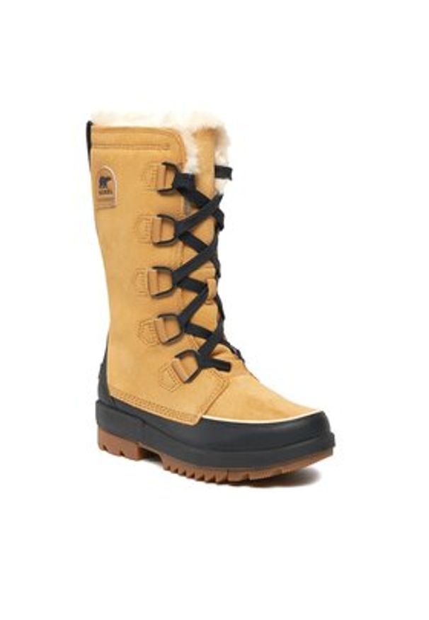 sorel - Sorel Śniegowce Torino™ Ii Tall Wp NL3489-373 Brązowy. Kolor: brązowy. Materiał: skóra, zamsz