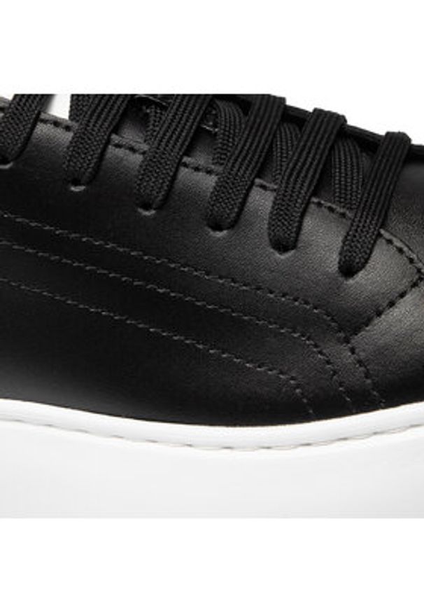 Armani Exchange Sneakersy XDX043 XCC64 00002 Czarny. Kolor: czarny. Materiał: skóra