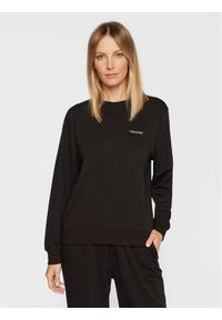 Calvin Klein Underwear Koszulka piżamowa 000QS6870E Czarny Regular Fit. Kolor: czarny. Materiał: syntetyk #1