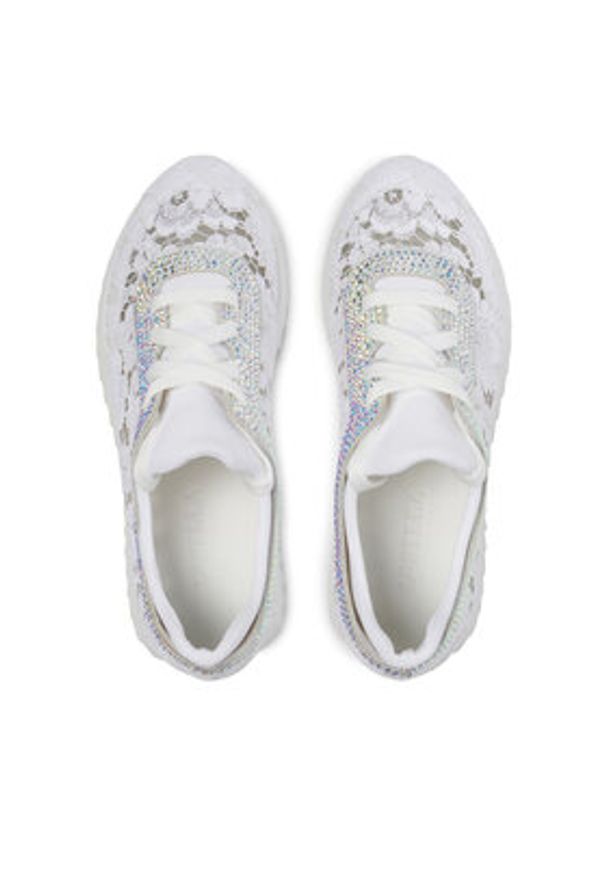 LE SILLA - Le Silla Sneakersy Reiko 6806Q040ZGPPLAC Biały. Kolor: biały. Materiał: materiał