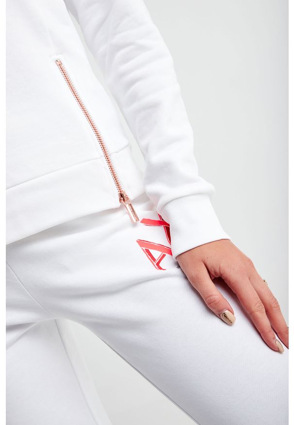 Armani Exchange - BLUZA ARMANI EXCHANGE. Typ kołnierza: kaptur. Wzór: nadruk