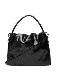 Guess Torebka Amys HWMY96 59220 Czarny. Kolor: czarny. Materiał: skórzane #5