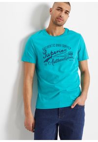 bonprix - T-shirt (2 szt.). Kolor: zielony. Wzór: nadruk #1