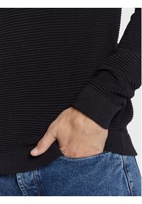 !SOLID - Solid Sweter 21106094 Czarny Regular Fit. Kolor: czarny. Materiał: bawełna #2