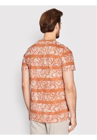 Jack&Jones PREMIUM T-Shirt Drifter 12211068 Pomarańczowy Regular Fit. Kolor: pomarańczowy. Materiał: bawełna